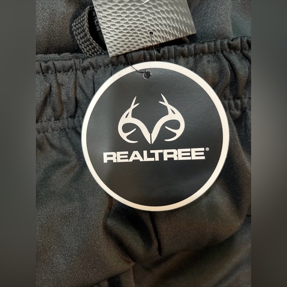 Nike Therma Fleece Sweat Pant Mens Large Black 944215 010 Training RealTree New - Picture 11 of 16